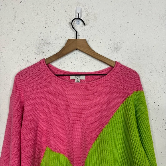 Victora Glemaud For Target Color Block Knit Crewneck Sweater Size XL - Picture 2 of 7